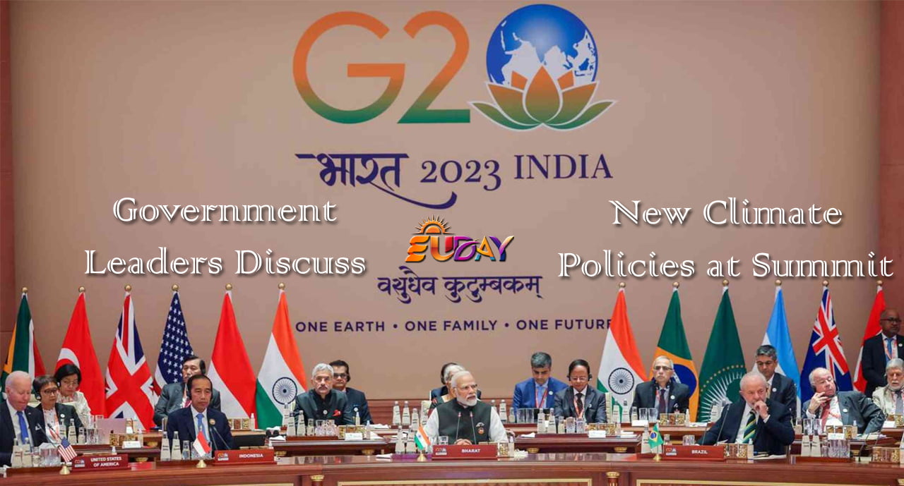 Government Leaders Discuss New Climate Policies at Summit