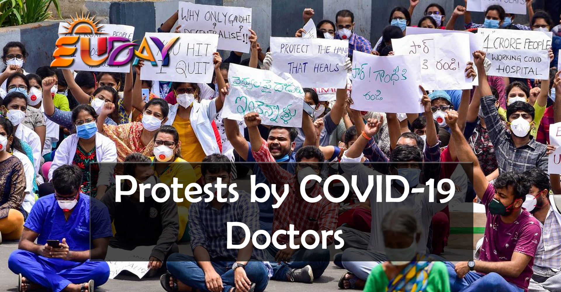 protests by covid 19 doctors